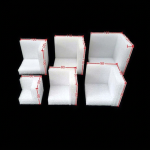 Guangdong Factory Die Cutting Hot Sale 10mm White Epe Foam <b>Corner</b> Protecting L Shape Edge Protector - Product Image 1
