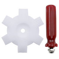 Radiateur à condensateur A/C pour voiture, lisseur vapeur, peigne de bobine de climatiseur, outil de nettoyage de bobine, système de refroidissement automatique