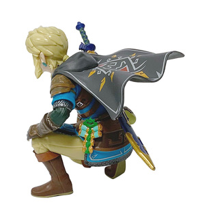 La Légende de Zelda : Larmes du Royaume - Statue de Link accroupi en PVC, figurine de collection, décoration périphérique de jeu - Product Image 4