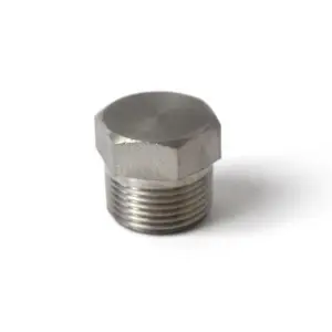 Zeshoekige Plug Stekker Asme B16.11 Hexagonale Plug Massieve Plug Pijpfitting Met 3000 #,6000 #,9000 #