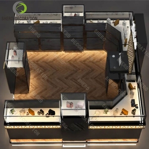 Customized Jewelry Store Furniture Glass Jewelry Display Showcase <b>with</b> Jewelry Display Kiosk - Product Image 4