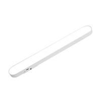 Lampe de table moderne et élégante à LED rechargeable, télécommandée, à commande tactile, blanche, pour dortoir et chambre à coucher, idéale pour l'export.