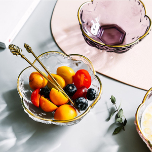 Bol <span class=keywords><strong>en</strong></span> <span class=keywords><strong>verre</strong></span> pour dessert multicolores, crème glacée aux champignons blancs, salade, <span class=keywords><strong>petit</strong></span> bol frais créatif, directement de l'usine - Product Image 6