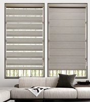 Zebra Roller Stores Rideaux de fenêtre Sheer Fabric Sheer Curtain & Cantonnières