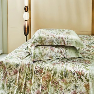 Lenzuolo singolo doppio personalizzato in tessuto Lyocell per la casa letto matrimoniale letto king Size con lenzuola stampa Set di lenzuola - Product Image 5