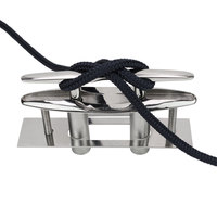 Tangren 316 Edelstahl Marine-Klampen Polierte Oberfläche 5'' & 6'' Größen Ersatz/Reparatur Bootszubehör