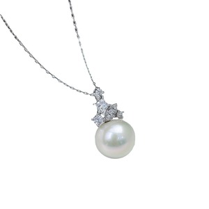 Pendentif en argent S925 avec perles rondes lâches de 11-13 mm, collier en jade tendance à faire soi-même avec support vide 31145, accessoires - Product Image 5