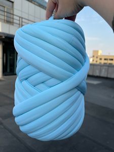 Filato Tubolare Gigante di Alta Qualità da 2cm Effetto Fresco per Lavorazione a Maglia a Braccia Filato Grosso Intrecciato Lavabile in Lavatrice - Product Image 2