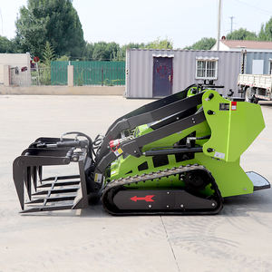 Chargeuse compacte sur chenilles, mini-chargeuse frontale, moteur Honda à essence Euro5/EPA, capacité de la benne de 0,2 m³, polyvalente, haute performance - Product Image 6