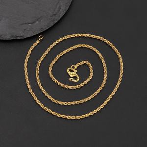 Joyería de Moda para Mujer Jxx, Cadena de Eslabones Gruesos Chapada en Oro de 24k, Estilo Moderno, Joyería de Latón al por Mayor - Product Image 5