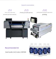 Imprimante numérique haute vitesse couleur pleine, dimension d'impression, imprimante multifonctionnelle à pigments, imprimante DTF, imprimante personnalisée, imprimante à film PETF