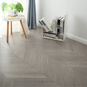 Plancher en bois véritable multicouche en chêne T&G, insonorisant, CE, qualité mate, ABC, 14 mm, 18 mm, Chevron, pour les installations de loisirs - Product Image 1