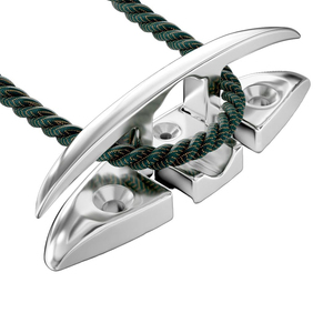 Folding Boat <strong>Cleats</strong> Marine Grade 316 Stainless Steel Flip up Boat Dock <strong>Cleats</strong> Rope <strong>Cleat</strong> with Backing <strong>Plates</strong> for Deck - Product Image 6