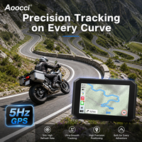 Aoocci BX Vente en gros Caméra DVR pour moto 5,5 pouces avec détection d'angle mort et caméra avant/arrière 1080P pour la conduite à moto