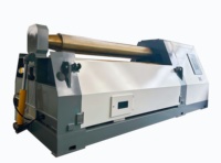 Nouvelle machine à cintrer les tôles à quatre rouleaux TONGWEI CNC PLC 12x2500, moteur hydraulique automatique 15KW, acier inoxydable, acier au carbone