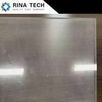 Placa guía de luz ultra suave sin parpadeo de 10 mm con marcado de puntos láser de una sola cara para iluminación de aulas escolares Rina Tech