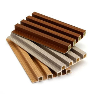 Panel de Pared de PVC Acanalado WPC Moderno, Decoración de Paredes Interiores, Muestra Gratuita, Marca <span class=keywords><strong>JZ</strong></span>, 1 Año de Garantía, Instalación Personalizada, China - Product Image 1