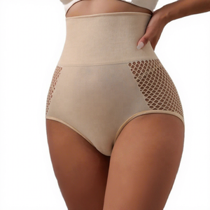 IBGUH Nouvelle Mode Culotte Taille Haute Confortable en Tissu Doux, Sous-vêtement Sculptant pour Femme, Effet Amincissant Ventre et Taille - Product Image 5