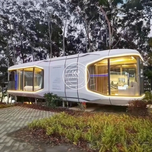 Maison préfabriquée capsule de camping commerciale 2025, mini-maison, unité de vie portable, maison préfabriquée en conteneur - Product Image 5