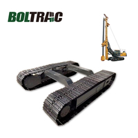 Systèmes de chenilles en acier personnalisés conçus en usine à prix réduit pour excavatrices et machines de forage
