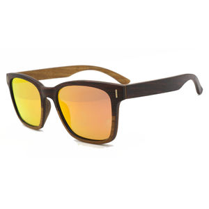 Gafas de Sol de Madera Reciclada con Bisagras de Resorte, Polarizadas TAC, con Caja de Madera, Novedad de Moda - Product Image 6