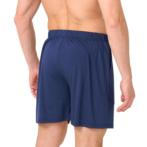 Soft Comfortable <strong>Mens</strong> Bamboo <strong>Sleeping</strong> Shorts Custom Pajama Bottoms Night Pj <strong>Lounge</strong> Pants for <strong>Men</strong> - Product Image 2