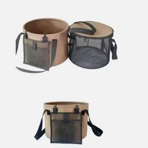 Free Sample Hot Selling Portable <b>Folding</b> Waterproof Leak Proof Gear Tackle <b>Bag</b> Fishing Bucket - Product Image 1