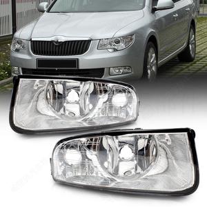 Luces antiniebla delanteras para vehículos Wolf Lake, para Skoda Superb Mk2 2008-2013, lámpara halógena 3T0941702A 3T0941701A - Product Image 1