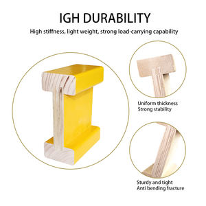 <span class=keywords><strong>Poutre</strong></span> <span class=keywords><strong>de</strong></span> coffrage H20 en <span class=keywords><strong>bois</strong></span> massif <span class=keywords><strong>de</strong></span> haute qualité, réutilisable, en épicéa et pin, pour la construction, avec extrémités en plastique - Product Image 2