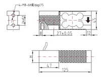 Capteur de force SWJ SUP5 à haute précision, cellule de pesage à faisceau parallèle à point unique C3, 150 kg, en alliage d'aluminium, IP65, OIML CE