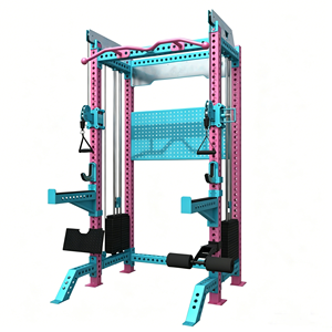 <strong>Multi</strong> Size Cable Crossover Trainer with Adjustable Pulleys-Full Body Strength Training Station for Compact Home Commercial <strong>Gyms</strong> - Product Image 4