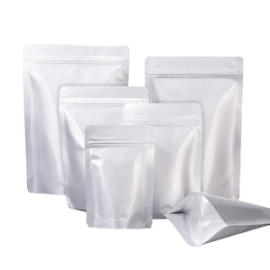 100 Miếng Mylar Holographic Nắp Kéo Túi Rõ Ràng Cửa Sổ Zip Khóa Đóng Cửa Mùi Bằng Chứng Nhựa Trong Suốt Cho Đồ Trang Sức Lưu Trữ - Product Image 1