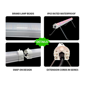 Luces LED <span class=keywords><strong>de</strong></span> Cultivo ANDY <span class=keywords><strong>de</strong></span> Espectro Completo Rojo Profundo y Rojo Lejano <span class=keywords><strong>de</strong></span> 3.0umol/J, 4 pies, 120W 150W, para Interiores y <span class=keywords><strong>Bajo</strong></span> el Dossel - Product Image 5