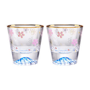 Tasse à eau ou à thé <span class=keywords><strong>en</strong></span> forme de montagne de neige du <span class=keywords><strong>Mont</strong></span> <span class=keywords><strong>Fuji</strong></span> rose de 260 ml avec des fleurs de <span class=keywords><strong>cerisier</strong></span> pour cadeau de fille - Product Image 1