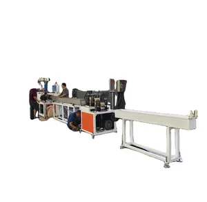 Home Interior Decoration PVC WPC Wall Panel Extrusion Production Line Wood Plastic Composite Making Machine