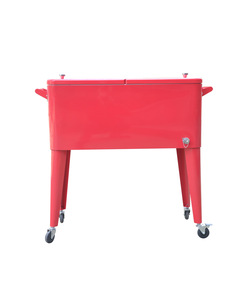 Chariot réfrigérant pour aliments et boissons 80L, <span class=keywords><strong>prix</strong></span> d'usine # Tendance : Chariot isotherme portable en acier JimBon, personnalisable, pour la vente en gros - Product Image 5