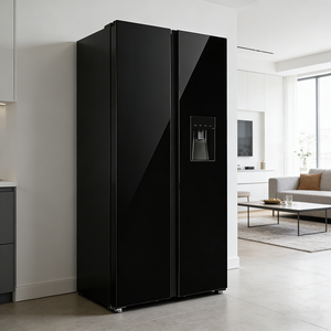 Novo Refrigerador Side-by-Side SONGPENG de Aço Inoxidável com Descongelamento Automático, Eficiência Energética, Elétrico para Uso Doméstico 500-599L - Product Image 2