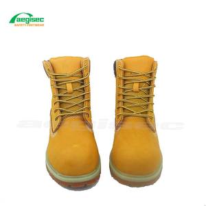 <span class=keywords><strong>Stivali</strong></span> di Sicurezza Professionali AEGISEC, Personalizzabili con <span class=keywords><strong>Lacci</strong></span>, Antiscivolo, in <span class=keywords><strong>Gomma</strong></span> e Cemento, in Pelle per l'Inverno - Product Image 2