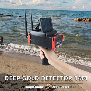 최고의 전문 새로운 휴대용 금 탐지기 15 M 깊은 장거리 <span class=keywords><strong>100</strong></span> M 범위 지하 금속 산업 금속 탐지기 - Product Image 2
