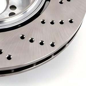 Drilled Ventilated Rear Left <b>Brake</b> <b>Disc</b> Rotor 34212282807 For BMW M5 E60 E61 LCI M6 E63 E64 Car Rear <b>Brake</b> Rotor - Product Image 6