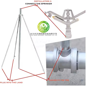 Aspersor de Riego de Rotación de 360 Grados en Oferta, el Mejor Aspersor de Agua para Riego Agrícola - Product Image 2