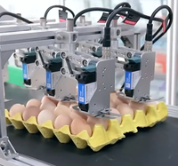 TIJ Inkjet Labelprinter 1-6 koppen, voedselveilige inkt, 25,4 mm, industriële hogesnelheids automatische codeermachine voor eieren, voedselverpakkingen en plastic.