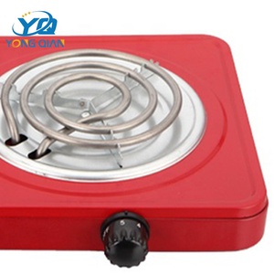 YONGQIAN 2000W Double <strong>Electric</strong> Stove 2 Burner Hot Plate <strong>Portable</strong> Countertop <strong>Cooker</strong> with Coil Heating Element - Product Image 4