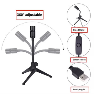 ขาตั้งสามขาปรับระดับได้โคมไฟโปรเจคเตอร์ดวงจันทร์และโลกระบบ USB โคมไฟกลางคืน LED วัสดุอะลูมิเนียม/ABS สำหรับรถยนต์และห้องนอน - Product Image 5