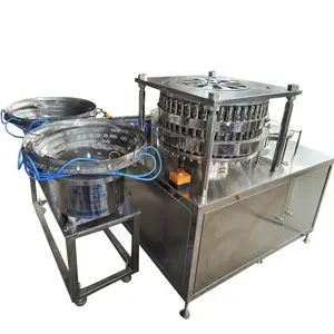 Good quality 28mm aluminium-plastic flip off cap assembly machine with one year warranty period