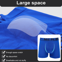 Premier hommes mi-hauteur boxeurs respirant 65g solide tricoté slips Sexy serré basique caleçon pas cher en gros sans couture