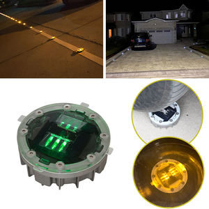 Feux de signalisation routière solaires à LED IP68 pour passage piéton, clignotants, en aluminium durable, prismatiques haute intensité - Product Image 5