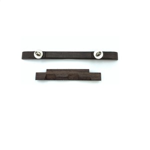 Pont de <span class=keywords><strong>mandoline</strong></span> en palissandre, selle inférieure, plaque de tirage de cordes de guitare, cordier vintage fabriqué à Foshan, Guangdong - Product Image 1