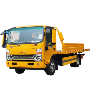 Camion de remorquage JAC 4T, camion à benne basculante multifonctionnel, véhicule de sauvetage, camion de dépannage, camion de transport de marchandises diesel à vendre - Product Image 1