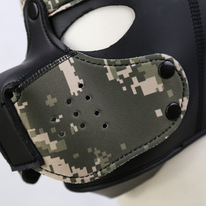 Arnés de Cabeza para Perro de Cuero PU, Diseño <span class=keywords><strong>Sexy</strong></span>, Estilo Bondage, Negro, Completamente Cerrado, para Juegos en la Cama para Mujeres Adultas - Product Image 6